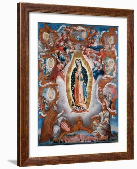 Our Lady of Guadalupe, 1779-Sebastián Salcedo-Framed Giclee Print