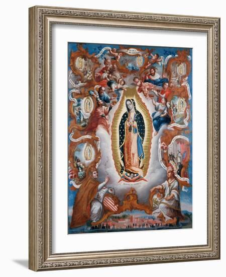 Our Lady of Guadalupe, 1779-Sebastián Salcedo-Framed Giclee Print