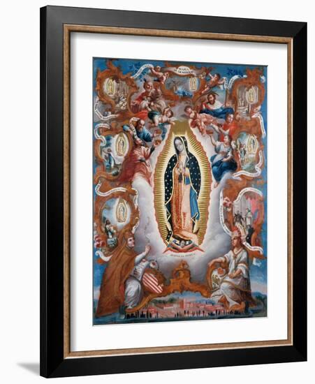 Our Lady of Guadalupe, 1779-Sebastián Salcedo-Framed Giclee Print