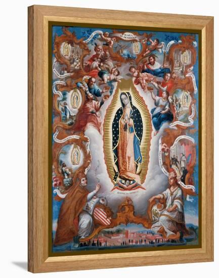 Our Lady of Guadalupe, 1779-Sebastián Salcedo-Framed Premier Image Canvas