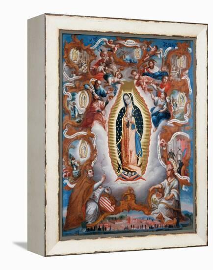 Our Lady of Guadalupe, 1779-Sebastián Salcedo-Framed Premier Image Canvas