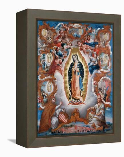 Our Lady of Guadalupe, 1779-Sebastián Salcedo-Framed Premier Image Canvas