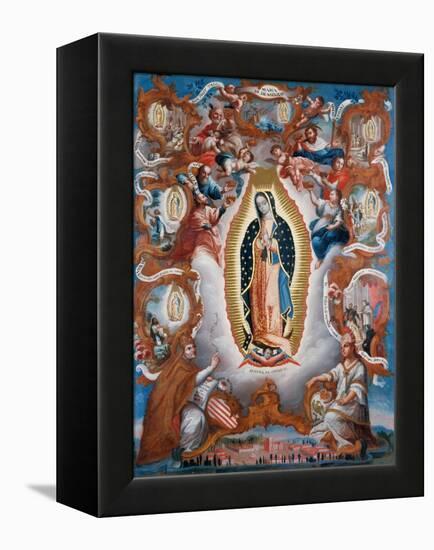 Our Lady of Guadalupe, 1779-Sebastián Salcedo-Framed Premier Image Canvas