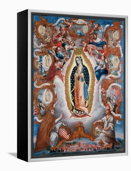 Our Lady of Guadalupe, 1779-Sebastián Salcedo-Framed Premier Image Canvas