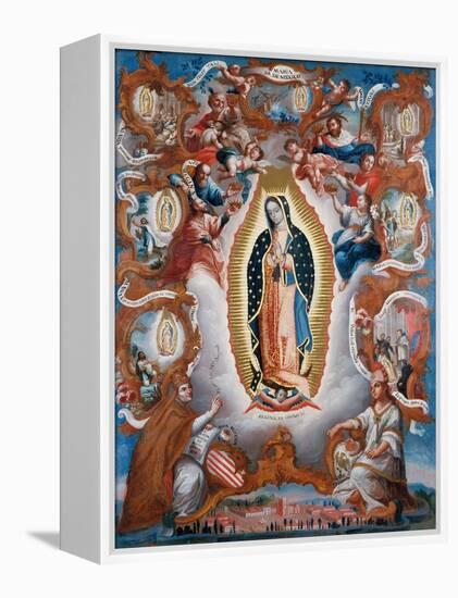 Our Lady of Guadalupe, 1779-Sebastián Salcedo-Framed Premier Image Canvas