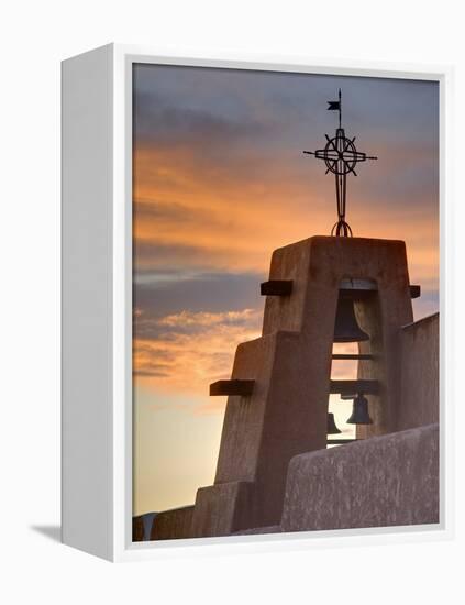 Our Lady of Guadalupe Catholic Church, Taos, New Mexico, United States of America, North America-Richard Cummins-Framed Premier Image Canvas