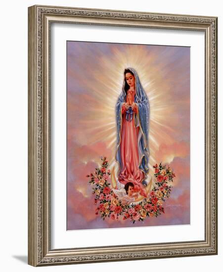 Our Lady Of Guadalupe-Dona Gelsinger-Framed Art Print