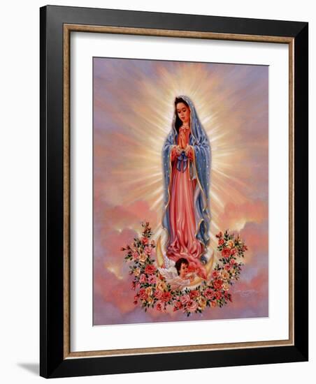 Our Lady Of Guadalupe-Dona Gelsinger-Framed Art Print