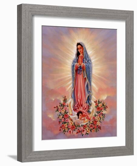 Our Lady Of Guadalupe-Dona Gelsinger-Framed Art Print