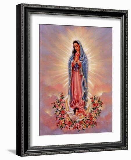 Our Lady Of Guadalupe-Dona Gelsinger-Framed Art Print