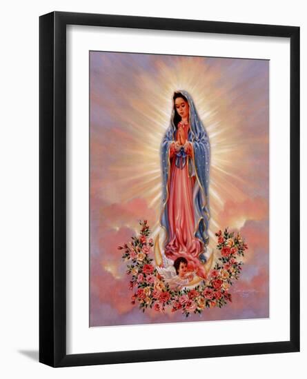 Our Lady Of Guadalupe-Dona Gelsinger-Framed Art Print