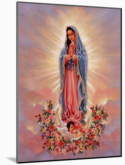 Our Lady Of Guadalupe-Dona Gelsinger-Mounted Art Print