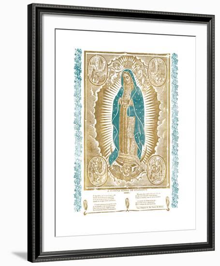 Our Lady of Guadalupe-Jose Guadalupe Posada-Framed Premium Giclee Print