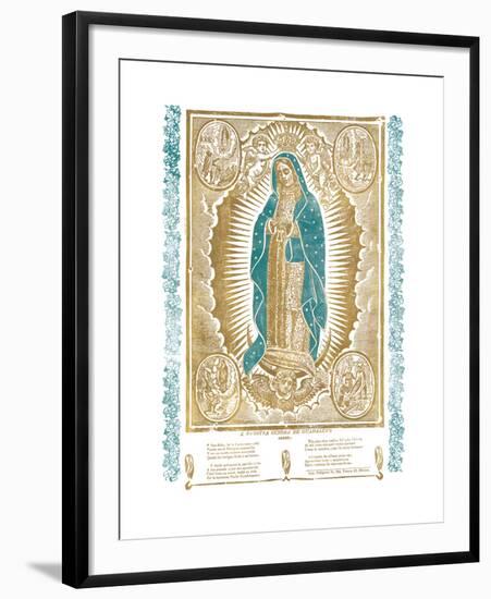 Our Lady of Guadalupe-Jose Guadalupe Posada-Framed Premium Giclee Print