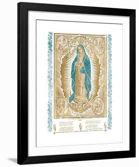 Our Lady of Guadalupe-Jose Guadalupe Posada-Framed Premium Giclee Print