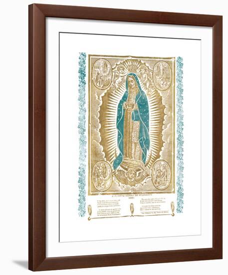 Our Lady of Guadalupe-Jose Guadalupe Posada-Framed Premium Giclee Print