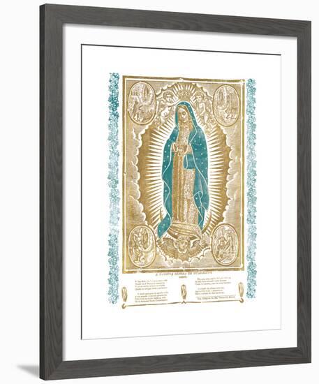 Our Lady of Guadalupe-Jose Guadalupe Posada-Framed Premium Giclee Print