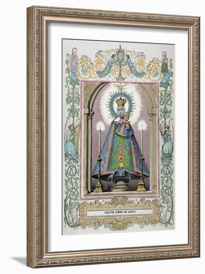 Our Lady of Loreto, 1853-Tomás Capuz Alonso-Framed Giclee Print