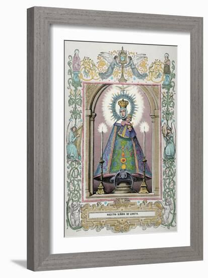 Our Lady of Loreto, 1853-Tomás Capuz Alonso-Framed Giclee Print