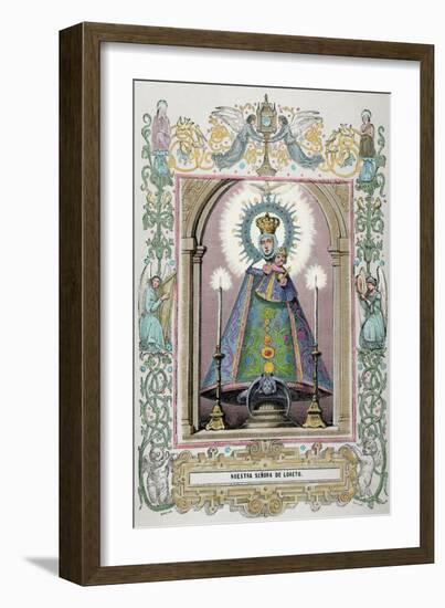 Our Lady of Loreto, 1853-Tomás Capuz Alonso-Framed Giclee Print