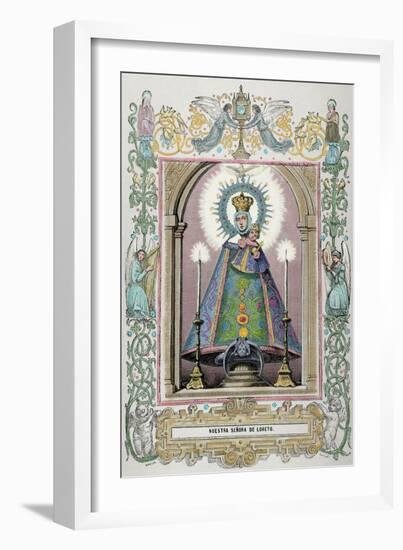 Our Lady of Loreto, 1853-Tomás Capuz Alonso-Framed Giclee Print