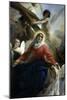Our Lady of Sorrows 1842 Virgin Mary Mourning Death of Christ with Angels-Francesco Hayez-Mounted Giclee Print