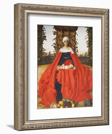 Our Lady of the Fruits of the Earth-Frank Cadogan Cowper-Framed Giclee Print