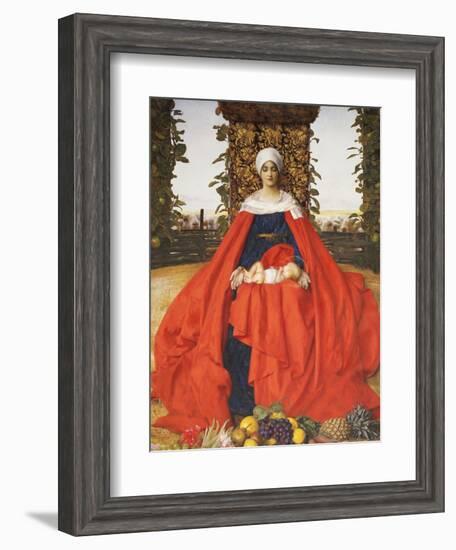 Our Lady of the Fruits of the Earth-Frank Cadogan Cowper-Framed Giclee Print