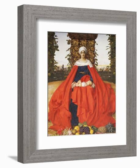 Our Lady of the Fruits of the Earth-Frank Cadogan Cowper-Framed Giclee Print