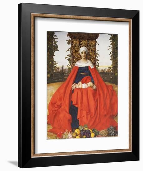 Our Lady of the Fruits of the Earth-Frank Cadogan Cowper-Framed Giclee Print