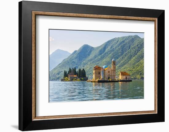 Our Lady of the Rocks, an artificial island, the Roman Catholic Church of Our Lady of the Rocks-Keren Su-Framed Photographic Print