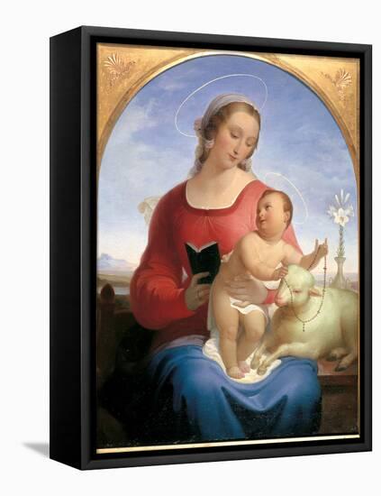 Our Lady of the Rosary-Tommaso Minardi-Framed Premier Image Canvas