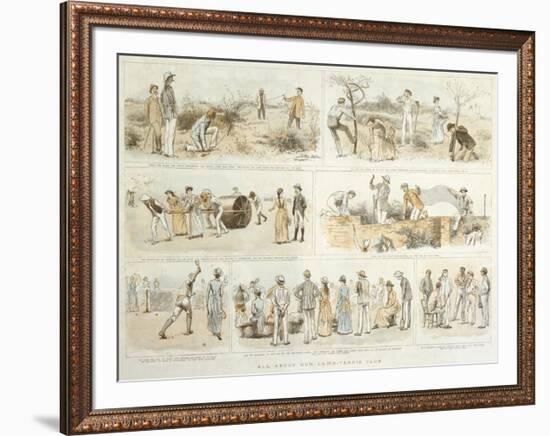 Our Lawn Tennis Club-The Vintage Collection-Framed Premium Giclee Print