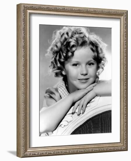 Our Little Girl, Shirley Temple, 1935-null-Framed Photo