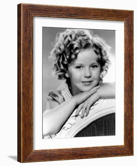 Our Little Girl, Shirley Temple, 1935-null-Framed Photo