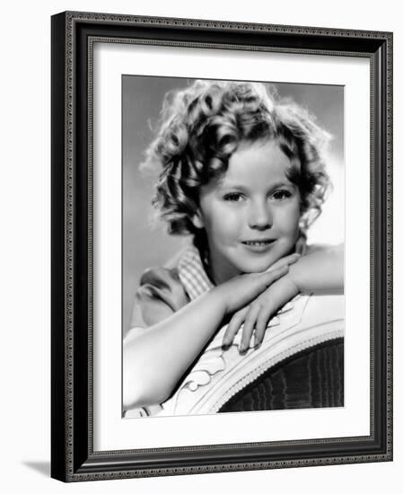 Our Little Girl, Shirley Temple, 1935-null-Framed Photo