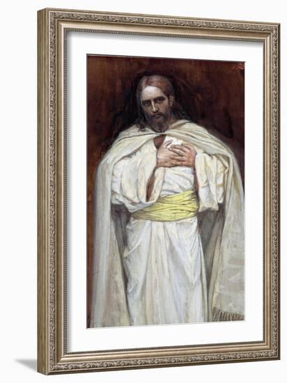 Our Lord Jesus Christ, Illustration for 'The Life of Christ', C.1886-94-James Tissot-Framed Giclee Print