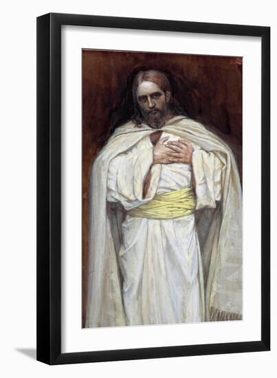 Our Lord Jesus Christ, Illustration for 'The Life of Christ', C.1886-94-James Tissot-Framed Giclee Print