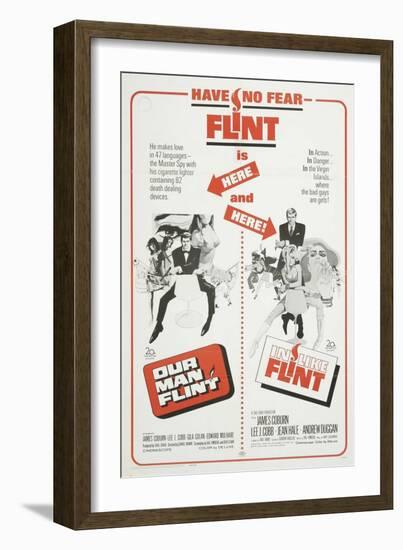 Our Man Flint, 1966-null-Framed Art Print