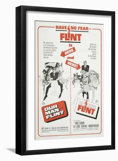 Our Man Flint, 1966-null-Framed Art Print