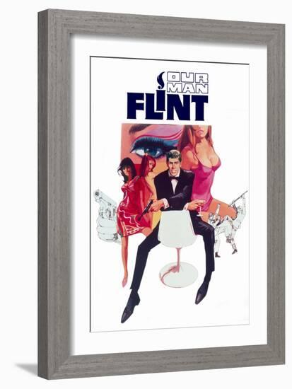 Our Man Flint, 1966-null-Framed Art Print