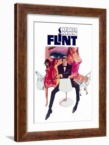 Our Man Flint, 1966-null-Framed Art Print