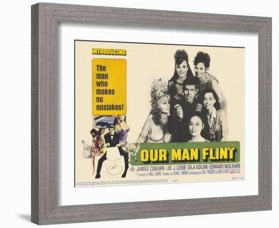 Our Man Flint, 1966-null-Framed Art Print