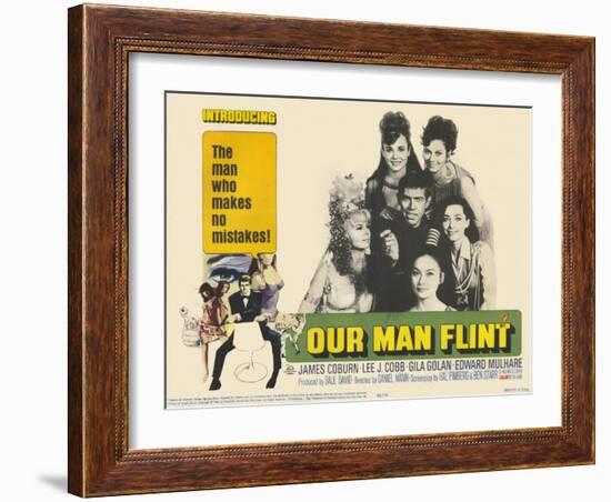 Our Man Flint, 1966-null-Framed Art Print