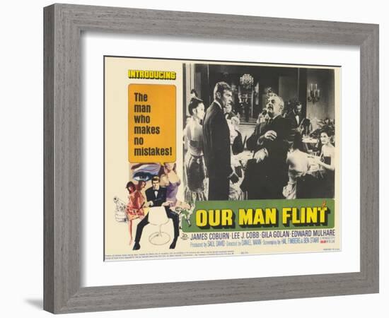 Our Man Flint, 1966-null-Framed Art Print