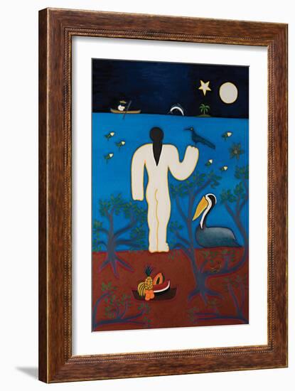 Our own Olympia,2014-Cristina Rodriguez-Framed Giclee Print