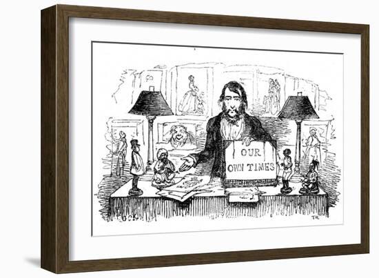 Our Own Times, 1846-null-Framed Giclee Print