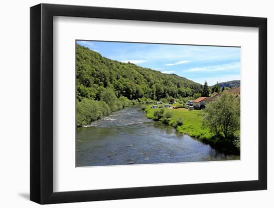 Our River near Dillingen, Grand Duchy of Luxembourg, Europe-Hans-Peter Merten-Framed Photographic Print