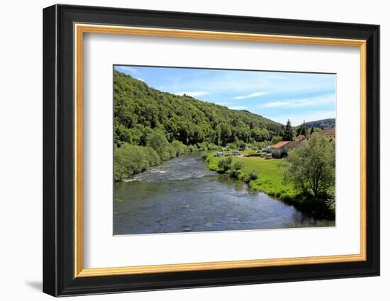 Our River near Dillingen, Grand Duchy of Luxembourg, Europe-Hans-Peter Merten-Framed Photographic Print