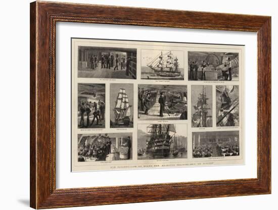 Our Sailors, Life on Board Her Majesty's Training-Ship St Vincent-William Edward Atkins-Framed Giclee Print